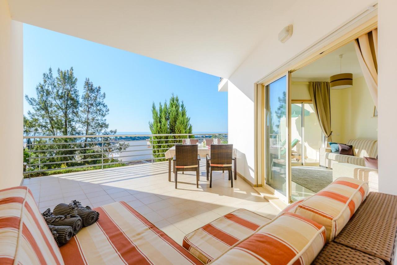 Bnb Homes Ocean View Apartment With Huge Sunny Terrace, 2 Swimming Pools & Tennis Court Албуфейра Екстер'єр фото